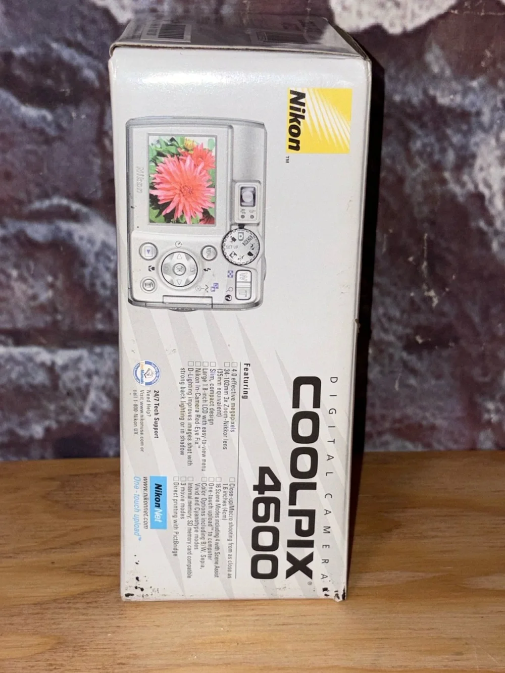 Nikon Coolpix 4600 MANUAL CD, CHORDS & BOX ONLY General Instructions Booklet
